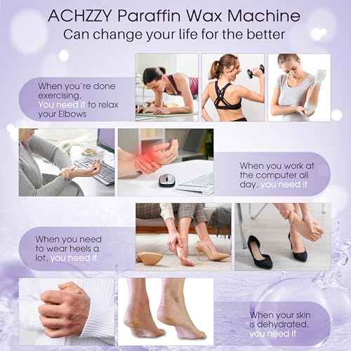 Natural Paraffin Wax Refills, 12 Pack Paraffin Wax Blocks of Unscented for Paraffin Bath, Paraffin Wax for Hand and Feet for Deep Hydration, Moisturizing and Nourish (Unscented)