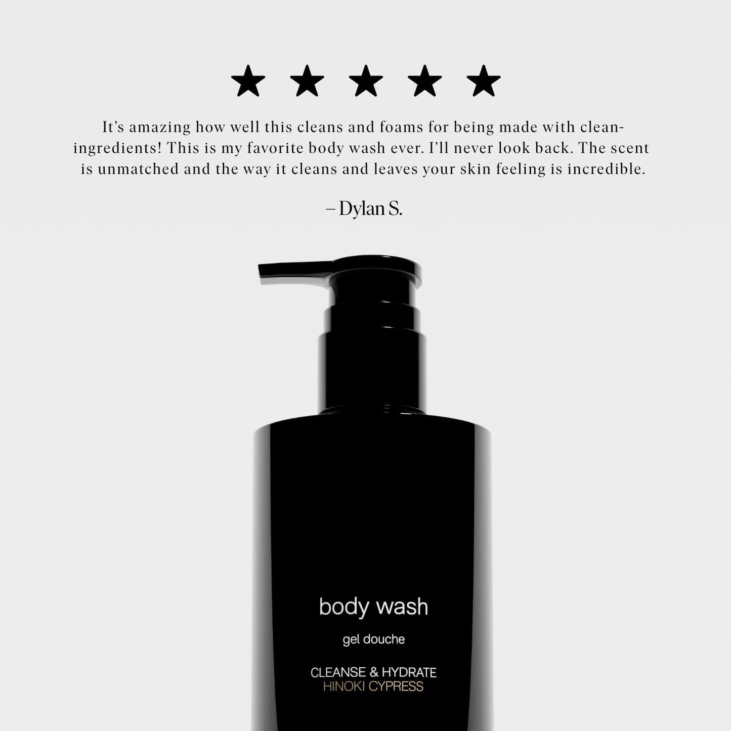 Jack Henry Body Wash for Men Salicylic Acid & Mandelic Acid Exfoliating Cleanser Microbiome Balancing, Skin Smoothing Sulfate-Free, Paraben-Free Natural Botanical Fragrance 13.5 oz