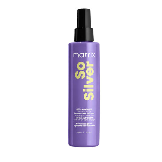 MATRIX So Silver All-In-One Toning Spray – For Blonde Hair, 6.8 Fl Oz