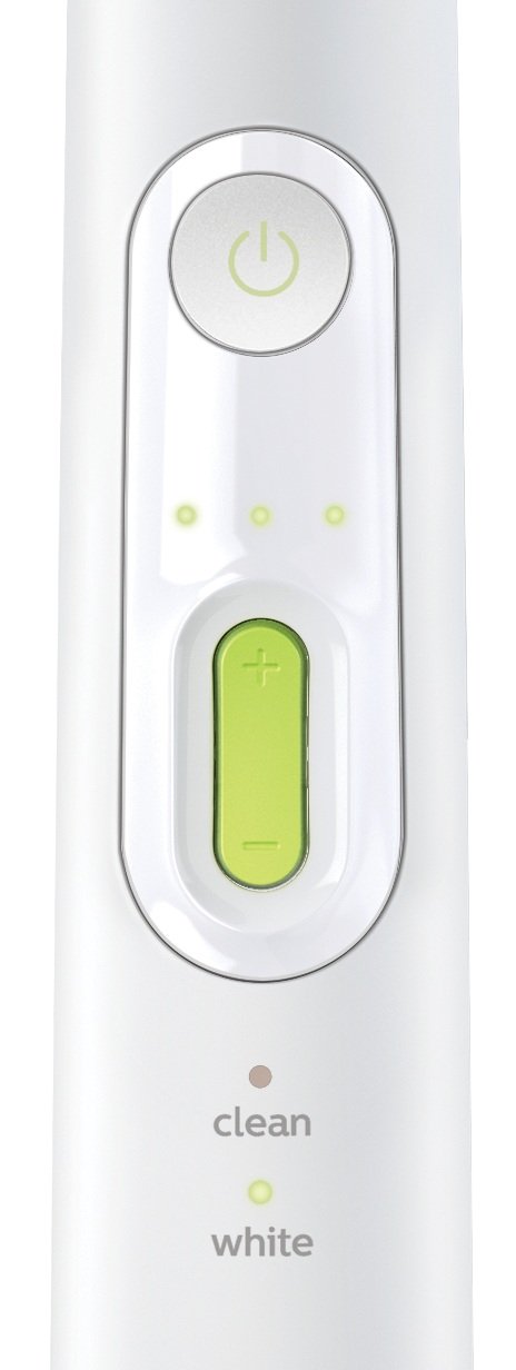 Philips Sonicare HX8911/02 HealthyWhite+ Rechargeable Electric Toothbrush, White