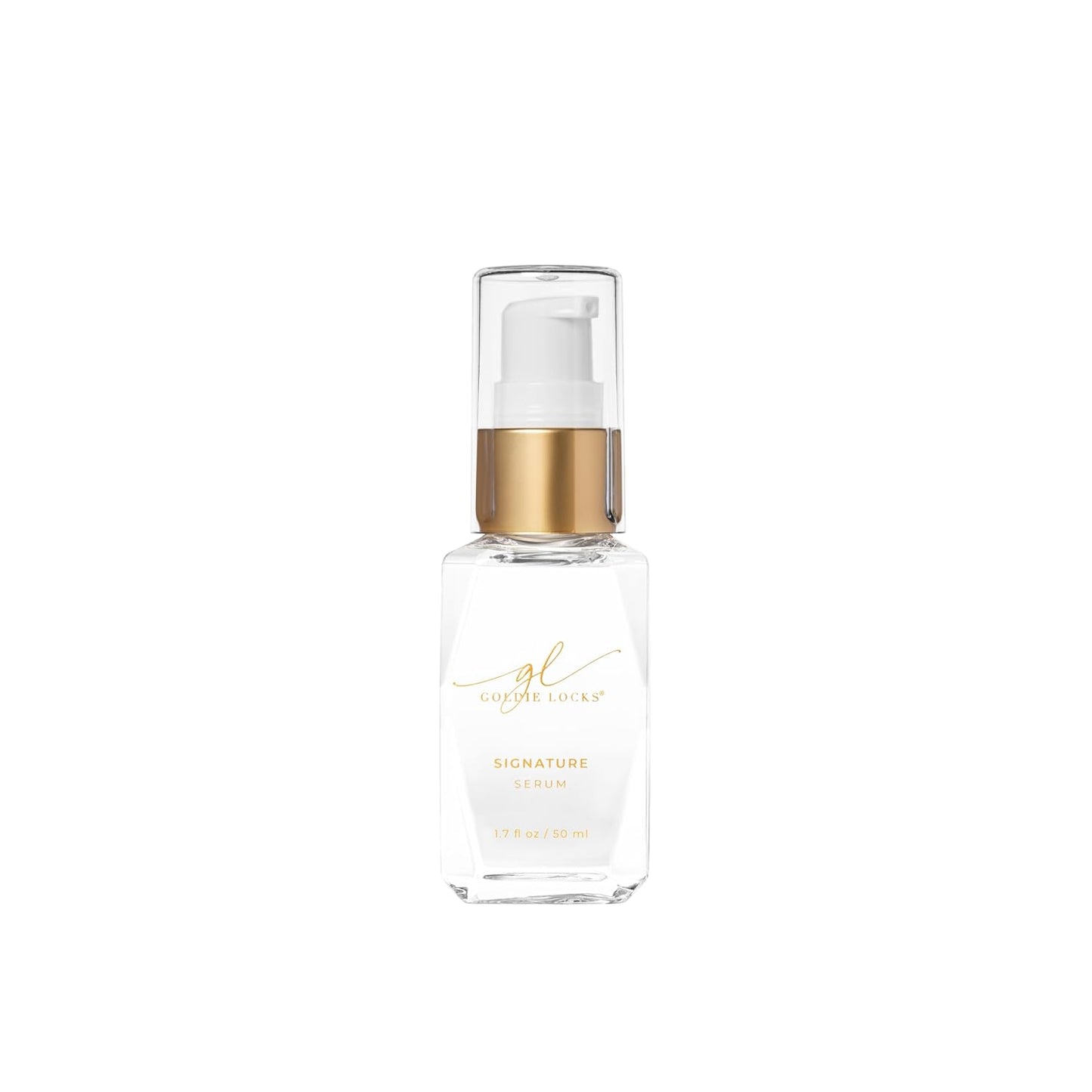Goldie Locks Hair Serum - Anti-Frizz & Humidity Control | Lightweight Shine Enhancer for Color-Treated Hair - 1.7 fl oz