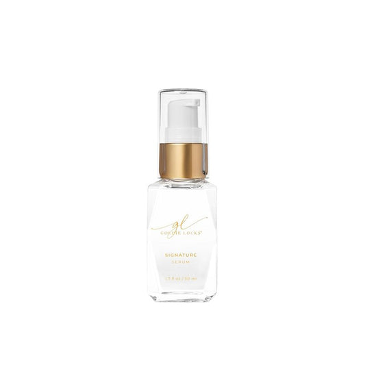 Goldie Locks Hair Serum - Anti-Frizz & Humidity Control | Lightweight Shine Enhancer for Color-Treated Hair - 1.7 fl oz