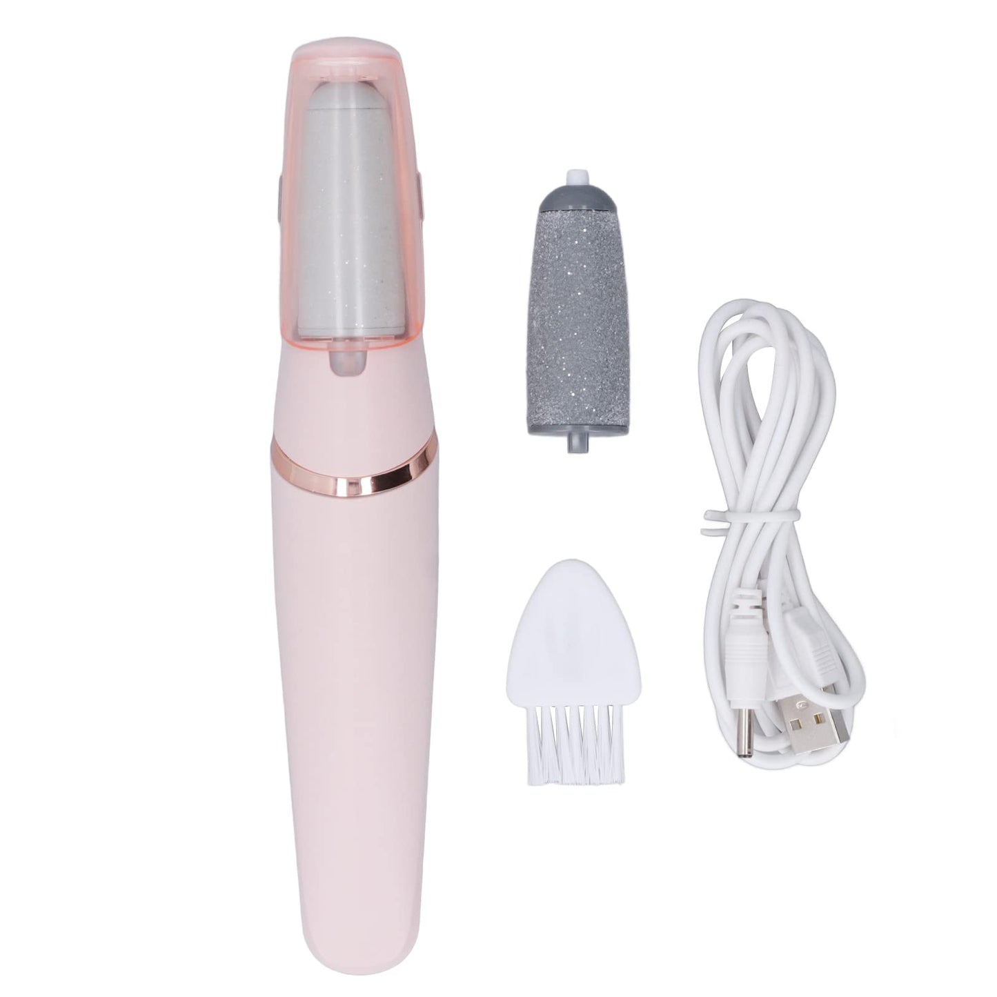 Electric Foot Grinder Callus Remover File for Feet 2 Levels Speed Setting Ergonomic Design USB Charging Grinder