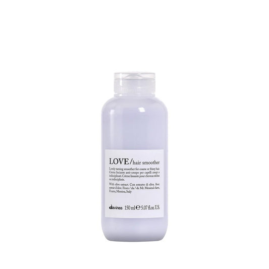 Davines LOVE Hair Smoother, Leave-On Cream To Smooth Frizzy, Unruly Or Wavy Hair Weightlessly, 5.07 Fl. Oz.