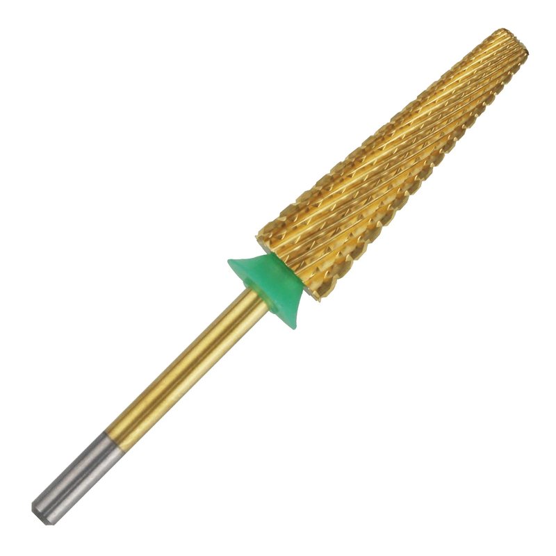 C & I Nail Drill Bit Upgrade 5 in 1 Super Long E-File for Manicure Drill Machine, Special Remove Extension Nails, Fake Acrylic Nails, Nail Gels, Cross Cut Efile for Nail Techs (Coarse -C)