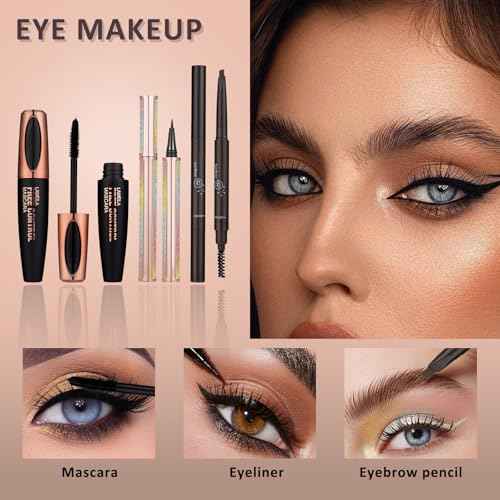 Makeup Kits for Teens Makeup Kit for Women Teenager Full Kit Makeup Set Gift for Teen Girls Eyeshadow Palette Foundation Concealer Makeup Set for Girls