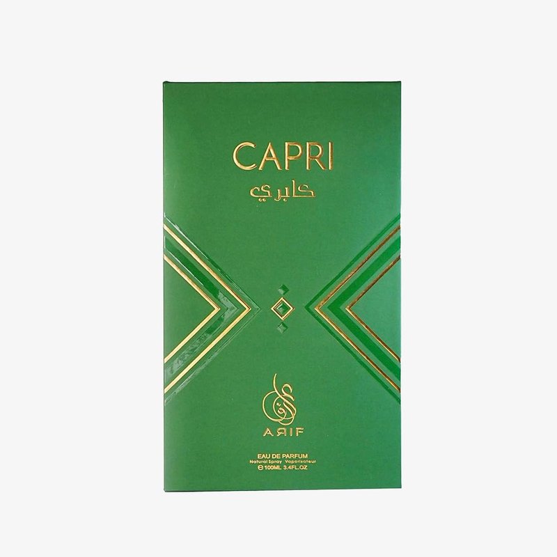 Capri Perfume for Women | Fresh Aromatic Fragrance with Litchi, Jasmine & Turkish Rose - 3.4 oz Eau de Parfum