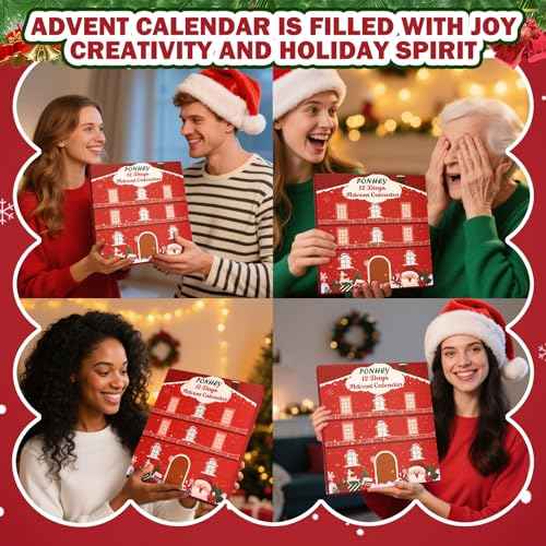 Makeup Advent Calendar 2025,12 Days Christams Advent Beauty Calendar,Countdown Calendar For Girls Teens Women Adult,Xmas Holiday Beauty & Cosmetic Surprise Gif
