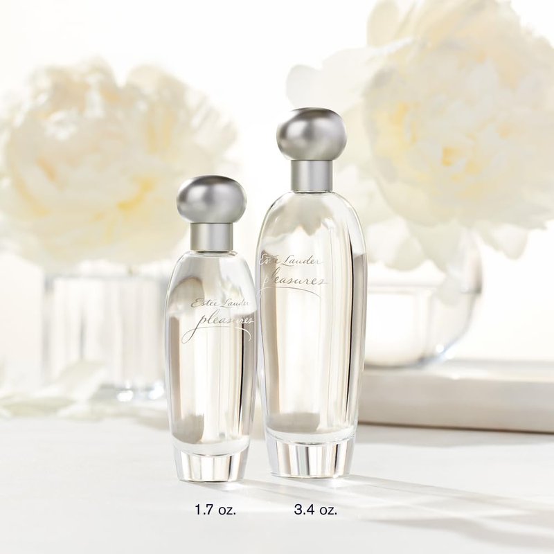 Estée Lauder Pleasures Eau de Parfum Spray - Floral Fragrance with Lilies, Peonies & Jasmine | 3.4 oz