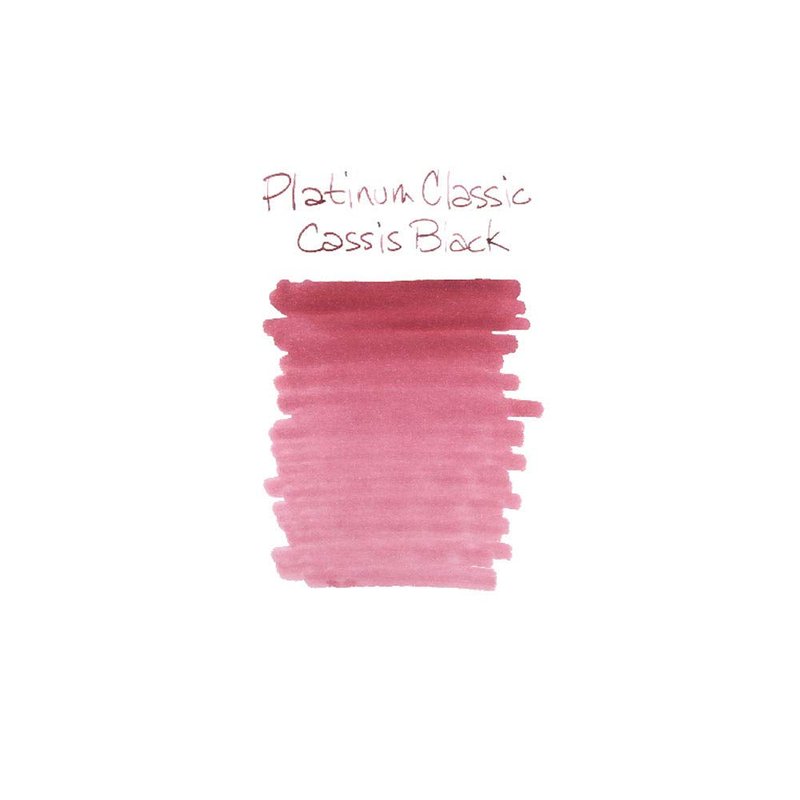 Platinum Classic Ink 60ml Cassis Black, INKK-2000 15