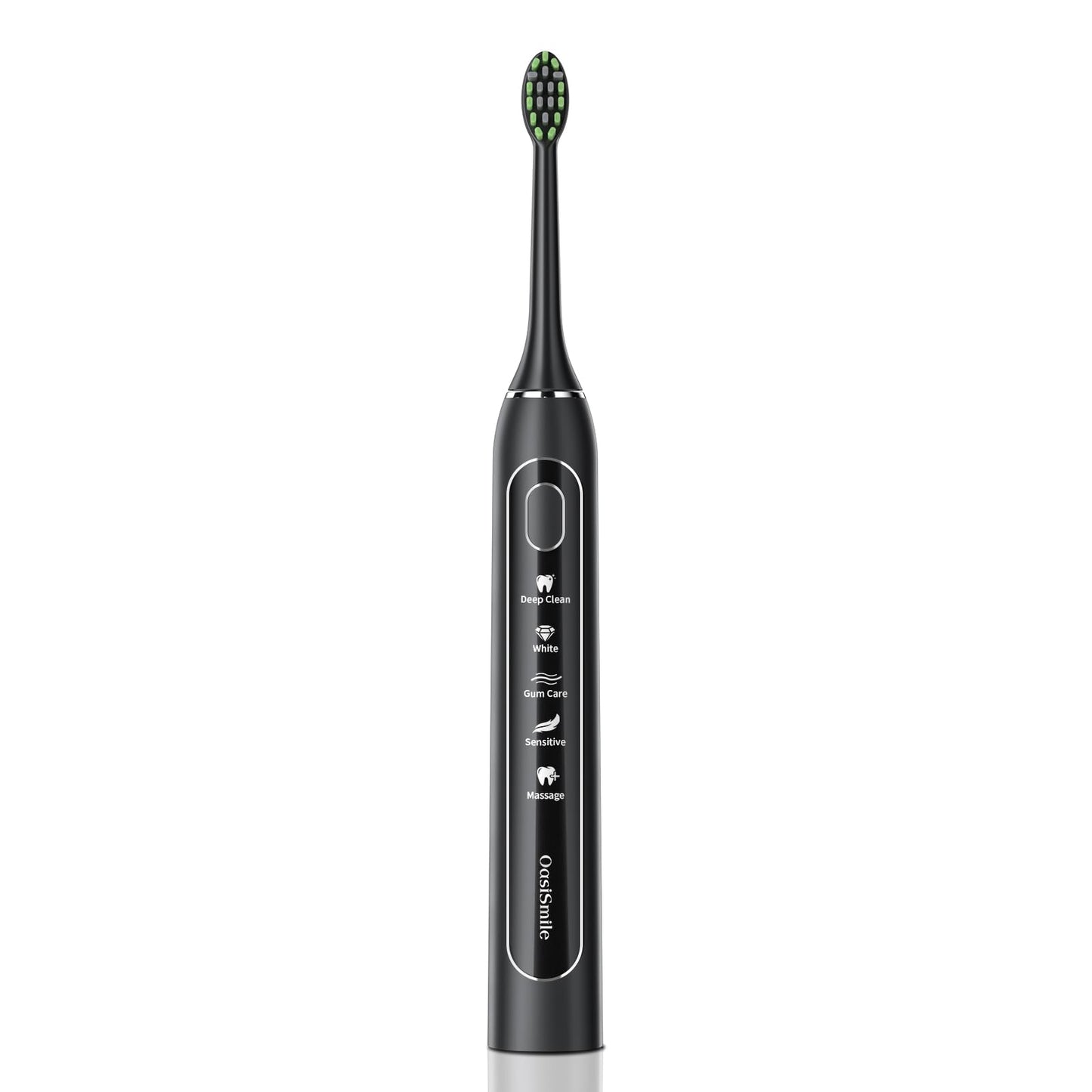 Sonic Electric Toothbrush for Adults: 42000 VPM Deep Cleaning for Travel & Sensitive Teeth – Rechargeable Toothbrush with 6 Brush Heads, 5 Modes & 100 Days Battery, IPX7 Waterproof for Home Family