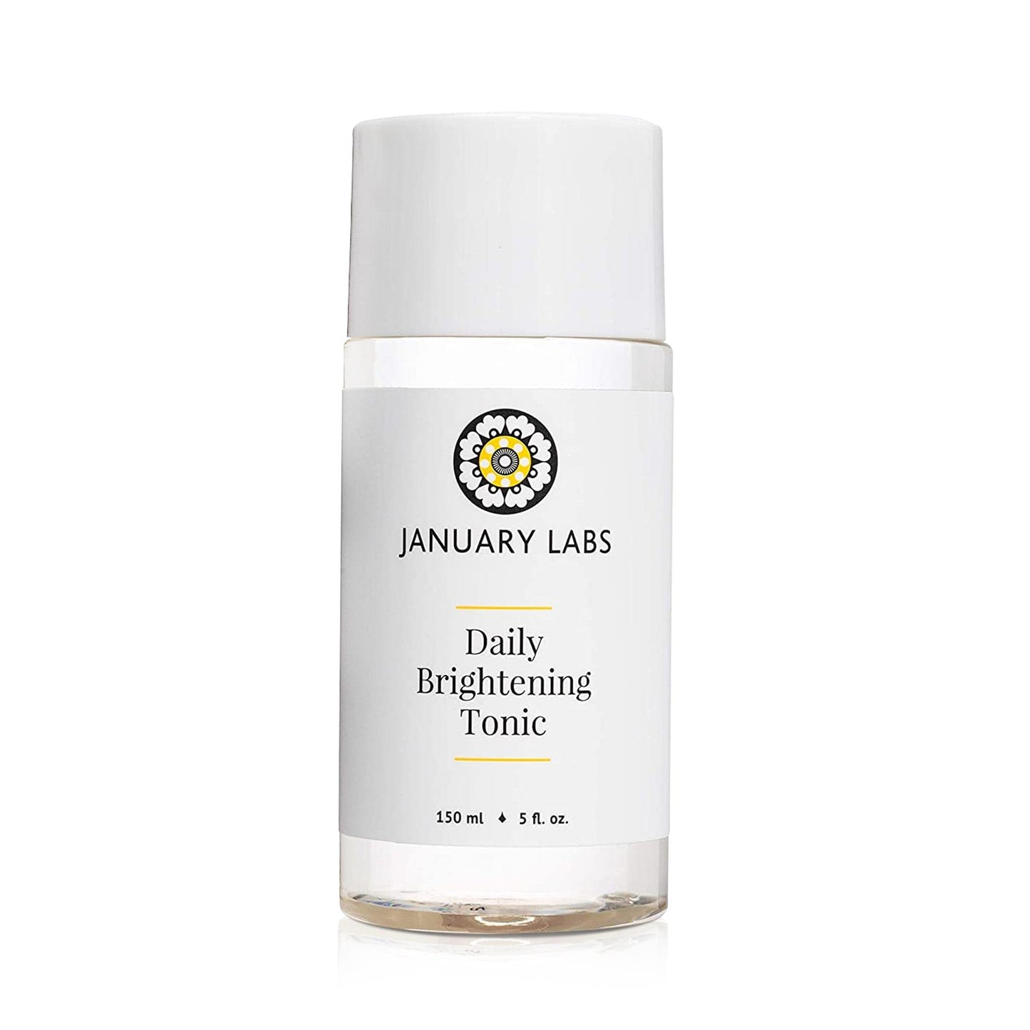 January Labs - Daily Brightening Tonic, Moisturizing Facial Tonic, Face Toner with Witch Hazel Extract, Hydrating and Detoxifying Toner for Face, 150mL