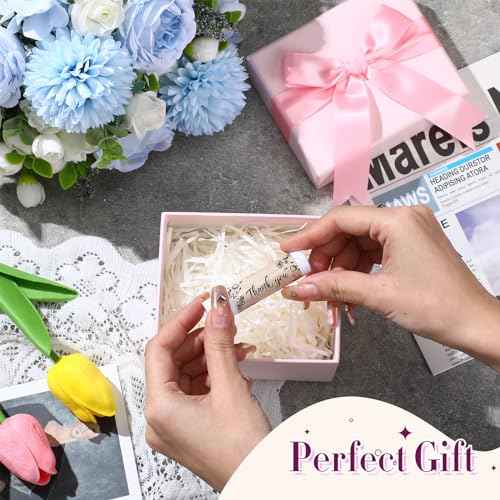 Redbaker 30 Pcs Thank You Gifts Party Favors Lip Balms Bulk Wedding Bridal Shower Favors for Guests Baby Shower Souvenirs Retro Wood Grain Moisturizing Lip Care for Women Employee Bag Filler Stuffer