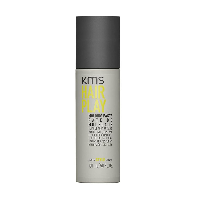 KMS Hairplay Molding Paste - Strong Hold Styling Cream for All Hair Types | 5 Ounce