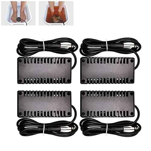 4 Rectangle Arrays for Detox Footbath - Replacement Foot Detox Array for Ionic Foot SPA Cleanse Machine (4 Count)