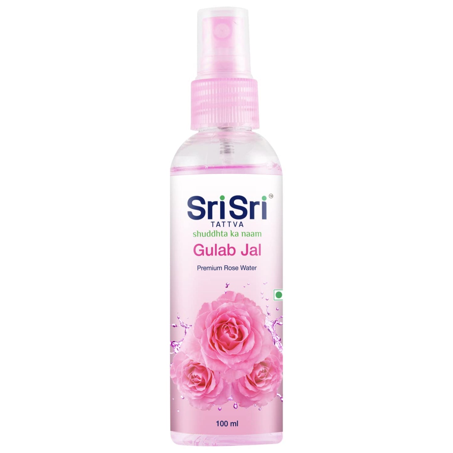 Sri Sri Tattva Gulab Jal, 100ml (Pack of 3)