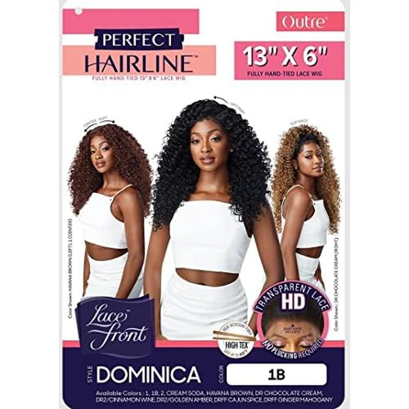 Outre LACE FRONT WIG - PERFECT HAIR LINE 13X6 - DOMINICA (1B)