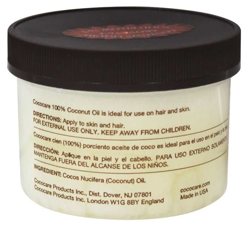 CocoCare 100 Percent Coconut Oil, 7 oz (Pack of 4)