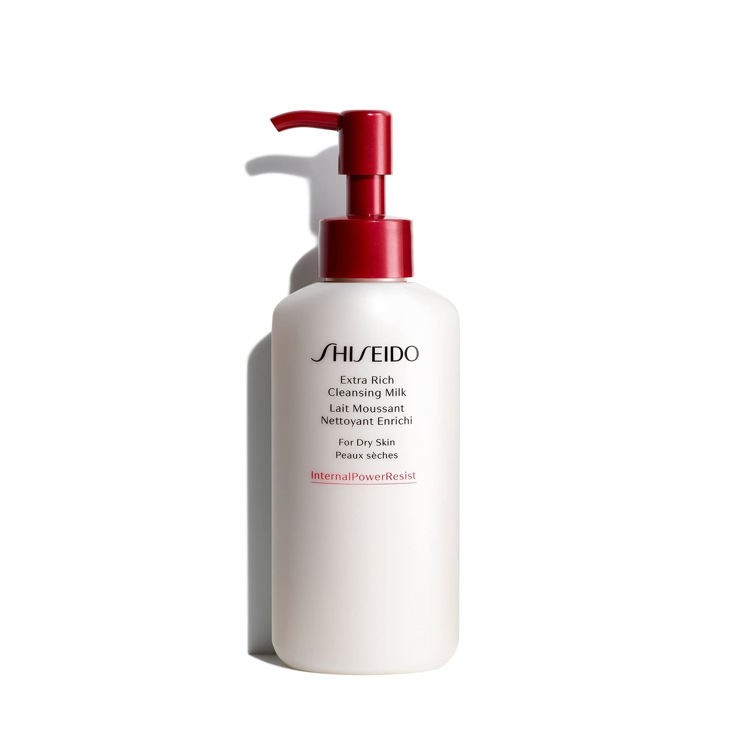 Shiseido Extra Rich Cleansing Milk - 125 mL - Gentle Cleanser for Hydrated, Moisturized Skin - Gentle & Soap Free - For Dry, Very Dry & Sensitive Skin