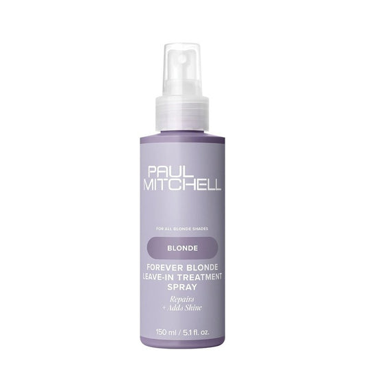 Paul Mitchell Forever Blonde Leave-In Treatment Spray - Repairs & Adds Shine for Bleached Hair | 5.1 fl. oz