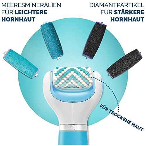 Scholl Velvet Smooth Express Pedi Electronic Foot File Kit