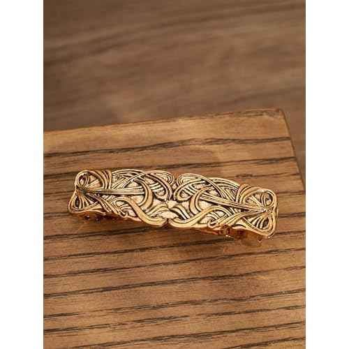 HAQUIL Viking Vintage Rectangular Hairclip, Retro Hair Clip, Celtic Knot Protection, Hair Barrettes, Accessories Jewelry Charm Gift for Women