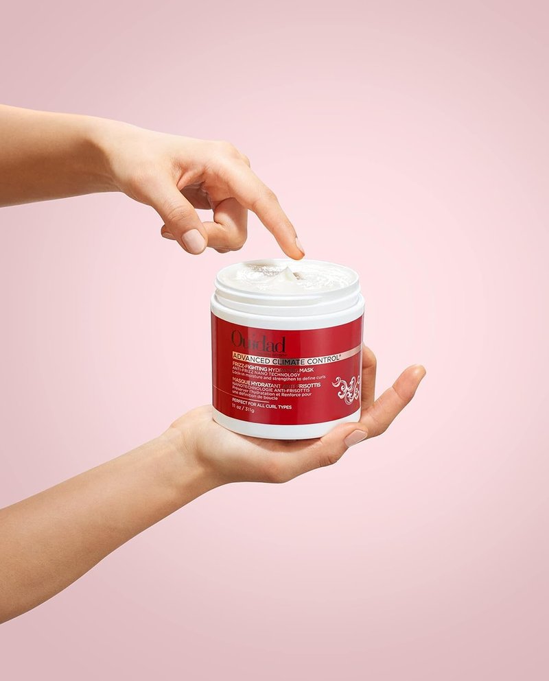 Ouidad Advanced Climate Control Hydrating Hair Mask 11oz | Frizz Control Curl Treatment with Vitamin C & Castor Oil | Anti-Humidity Repair for Curly, Wavy & Coily Hair