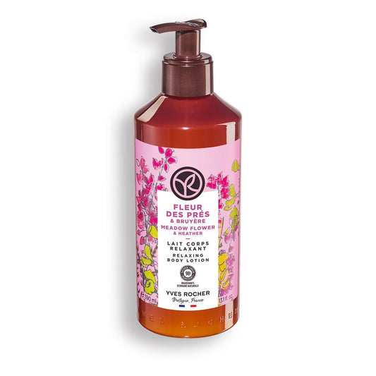 Yves Rocher Relaxing Meadow Flowers Body Milk Lotion - 390 ml. / 13.1 fl.oz.