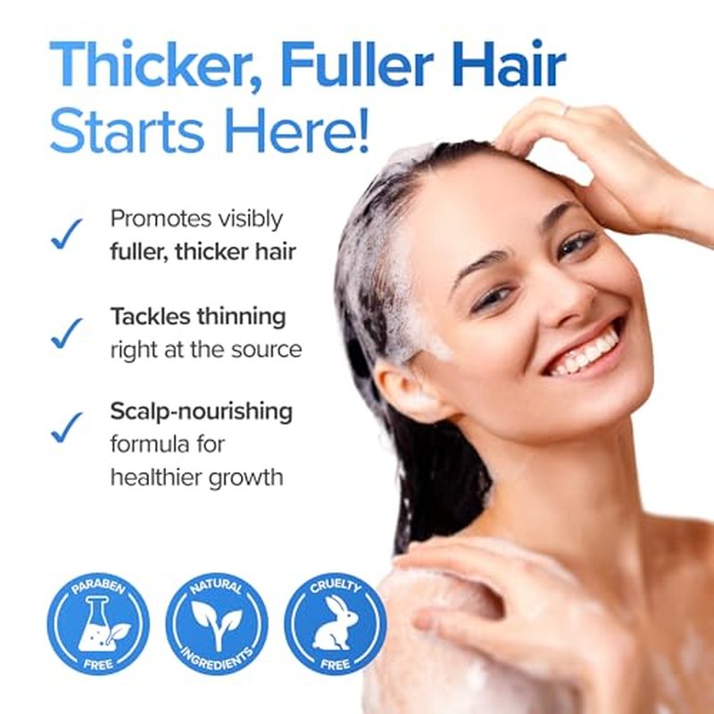 Biotin Shampoo and Conditioner Set - Hair Growth Shampoo and Conditioner for Men & Women - Shampoo Conditioner for Dry, Damage & thinning hair with Tea Tree, Manuka Honey & Rosemary 16oz