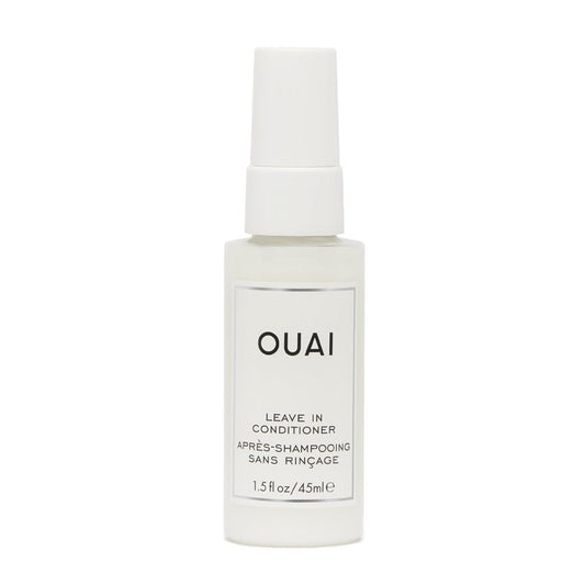 OUAI Leave In Conditioner & Heat Protectant for Hair - Prep Hair for Styling or Use as Detangling Spray to Fight Frizz & Flyaways - No Parabens, Sulfates or Phthalates (1.5 oz)