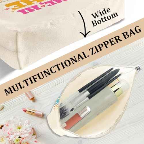 I'm the Lawyer, Lawyer Gifts, Legal Practitioner Gift£¬2PCS Makeup Cosmetic Bag Canvas Tote Bag Beach Bag for Shopping Work Office Gifts for Women Lawyer Paralegal Prosecutor Birthday Christmas