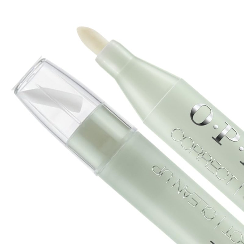 OPI Nail Polish Remover Corrector Pen - Refillable & Gentle Formula | Includes Replacement Tip - 0.13 fl oz