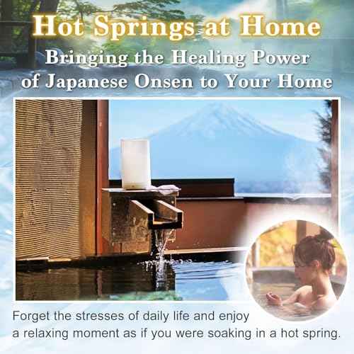 Japanese hot Spring Bath Salts, Cypress Leaf Scent, Spoon Included, 240g (pico Cypress, 1 Bag)