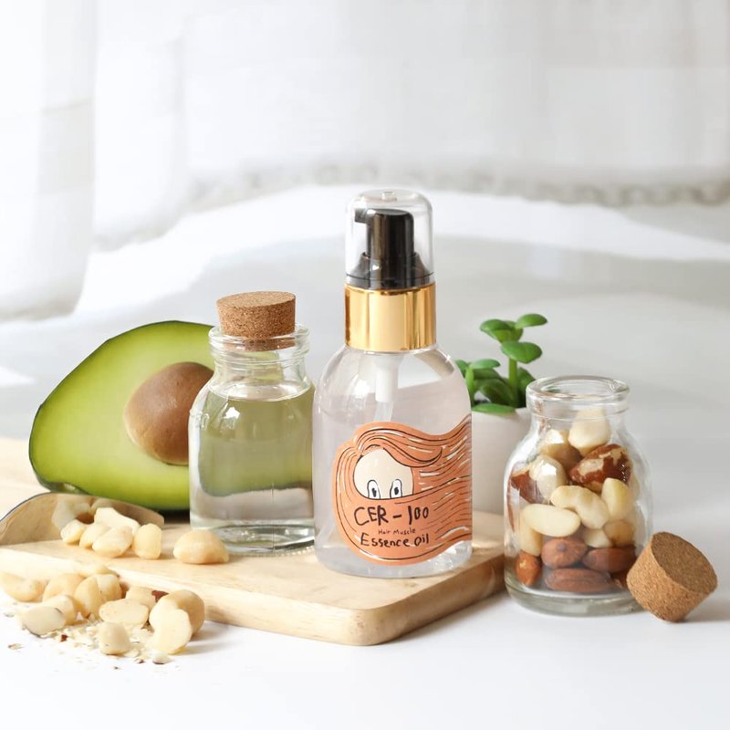 Elizavecca CER-100 Hair Essence Oil - Leave-In Treatment for Dry Hair Growth | 100ml K-Beauty Solution