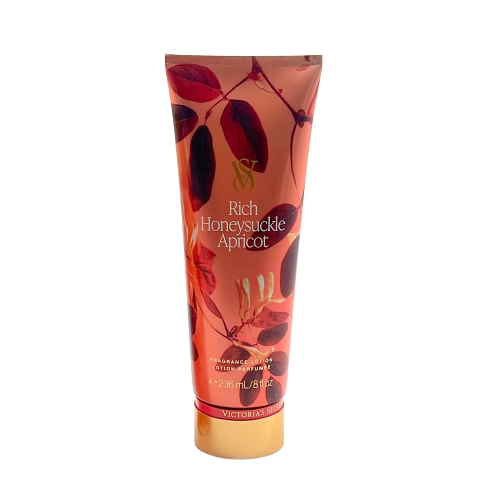 Victoria's Secret RICH HONEYSUCKLE APRICOT Fragrance Mist & Lotion 2-piece bundle for Women