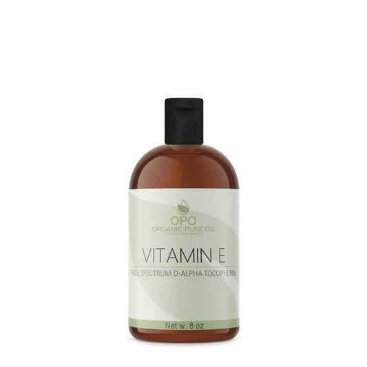 Vitamin E Oil - Pure D-Alpha Tocopherol for Hair, Skin & Nails | Antioxidant, 8 oz