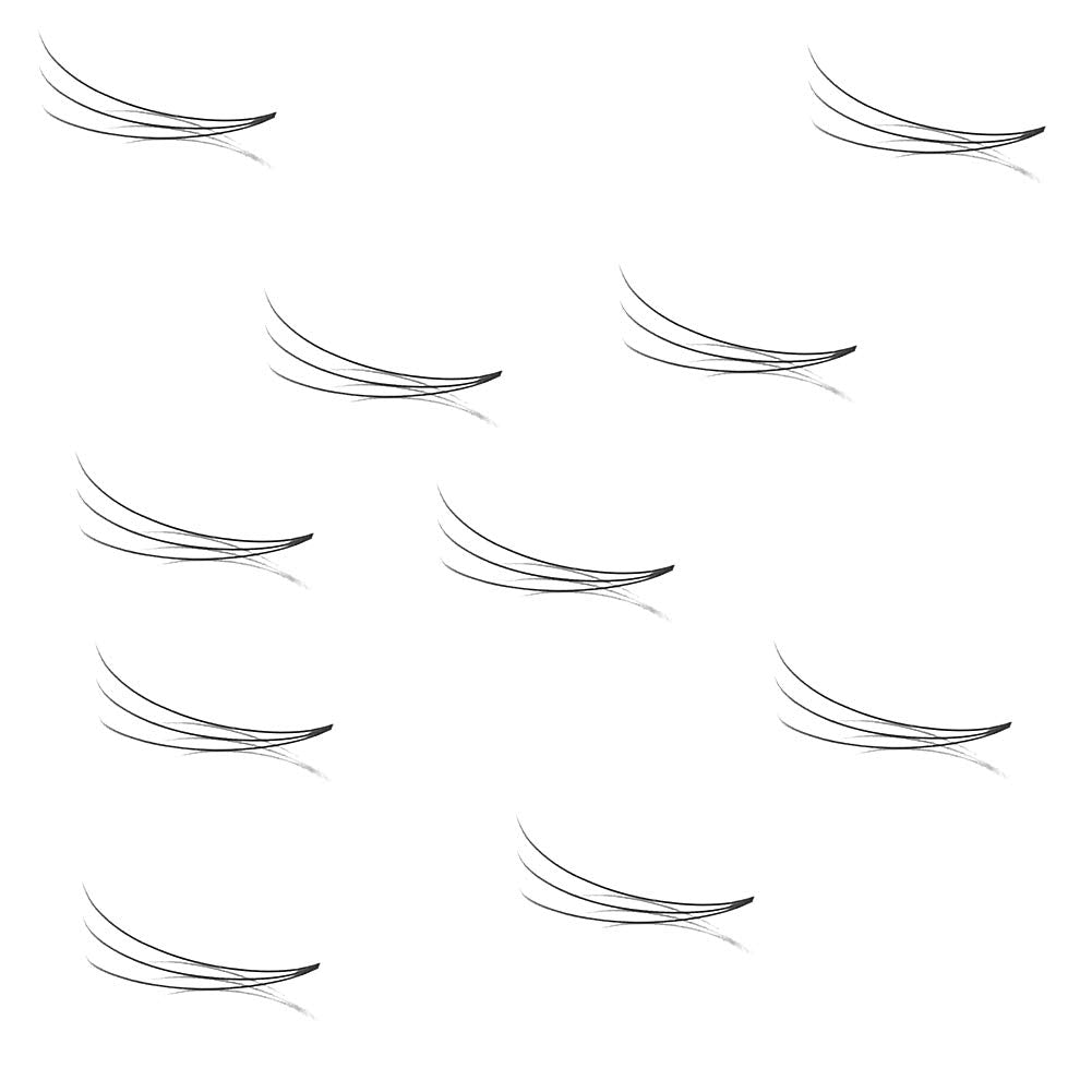 1000Fans Premade Fans Eyelashes Loose Lashes Premade 3D Fan/C-Curl/Thickness 0.07 mm/Eyelash Extension Volume Lash Fans (1000Fans, 14)