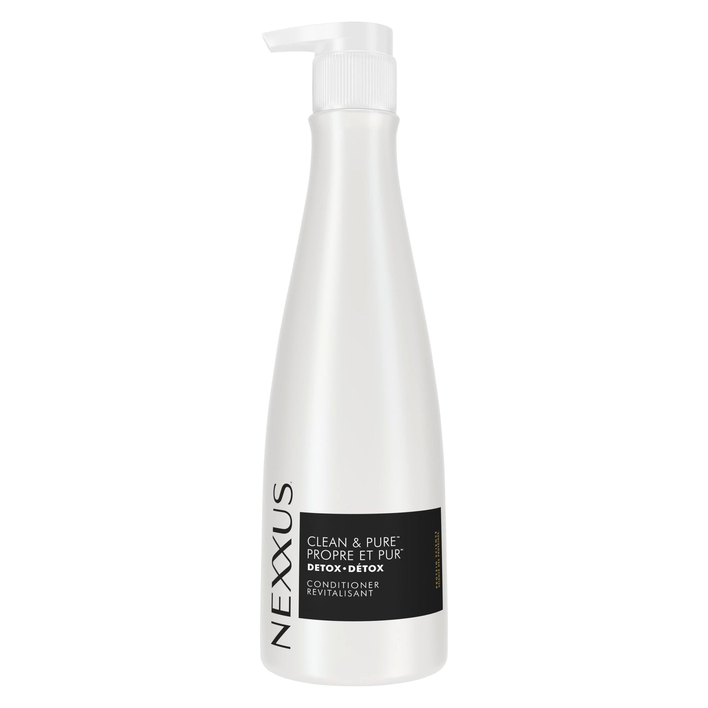 Nexxus Clean & Pure Conditioner Detox for Professional-Level Hair Care Powered by Clarifix Balancer Technology with Lactic Acid 13.5 oz