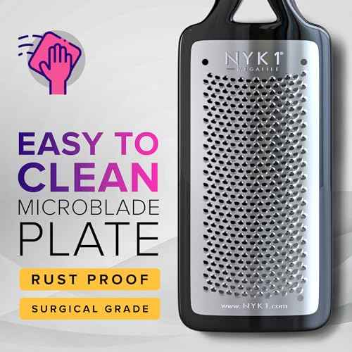 RUSTPROOF Foot File Callus Remover for Feet with Skin Catcher (XL Size) NYK1 MEGAFILE Foot Callus Remover for Wet & Dry Use - High-Performance Feet Scrubber with Textured Grip for Non-Slip Control