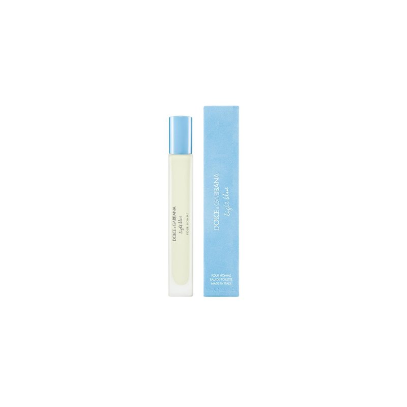 Dolce&Gabbana New Light Blue Pour Homme, Eau De Toilette Travel Spray, For Men - 10 ml / .33 fl.oz