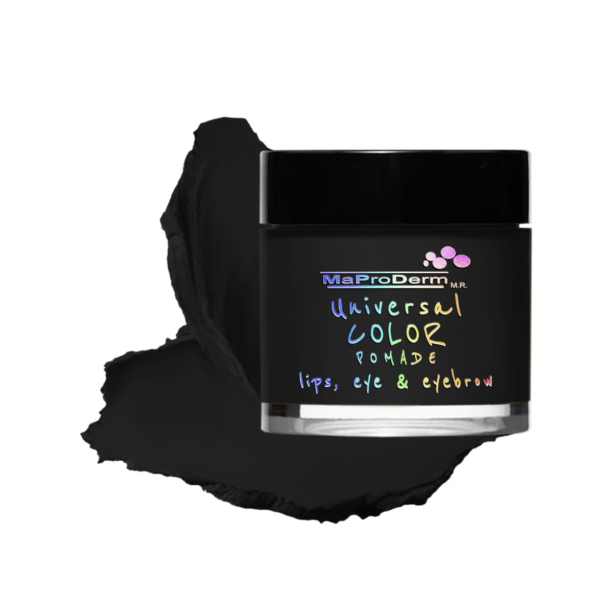 Maproderm Universal Color Pomade 99 Black Apply as shadow, eyeliner, eyebrow, lip and blush.