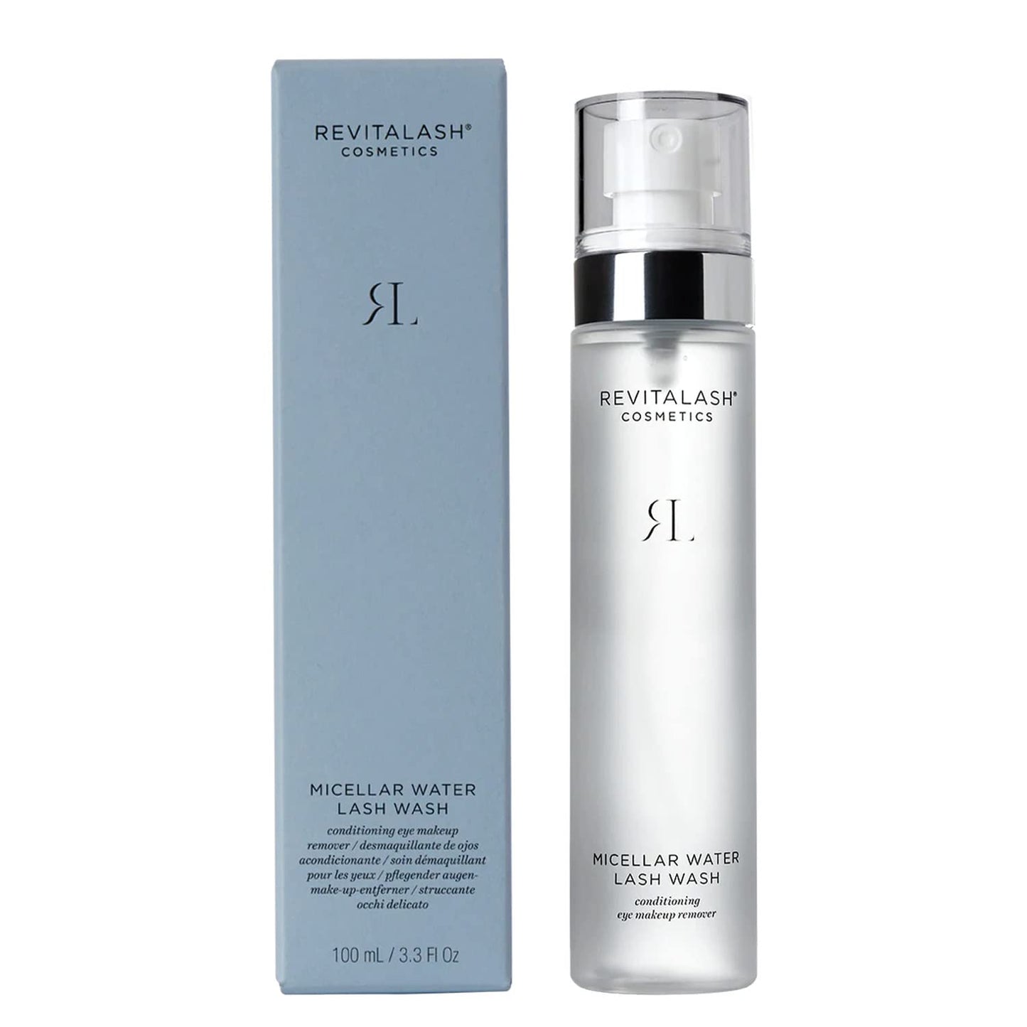 Cosmetics, Micellar Water Lash Wash - Conditioning Eye Makeup Remover, Hypoallergenic & Cruelty Free