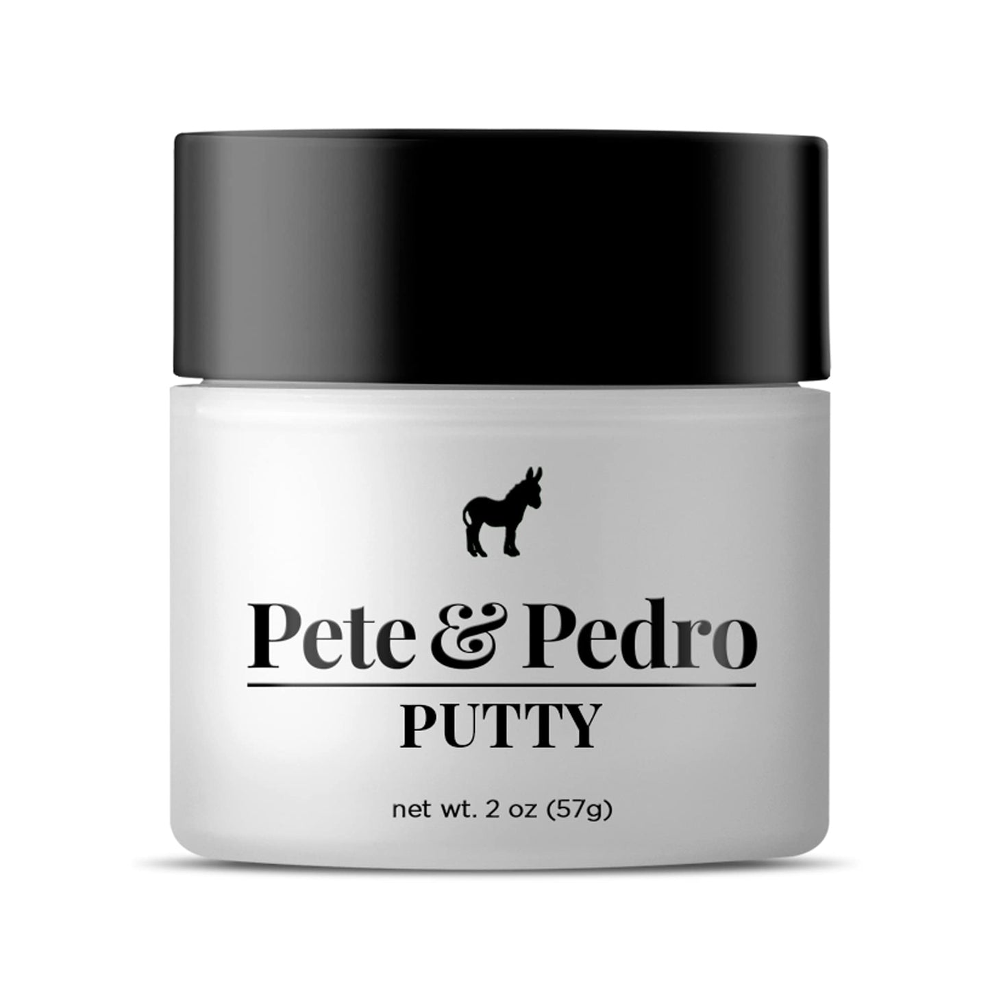 Pete & Pedro Natural Sea Salt Spray 2 oz. & Hair Putty 2 oz. Combo - Adds Instant Volume, Texture, & Thickness | High Hold, Matte Finish Hair Clay for Easy Men’s Hairstyling