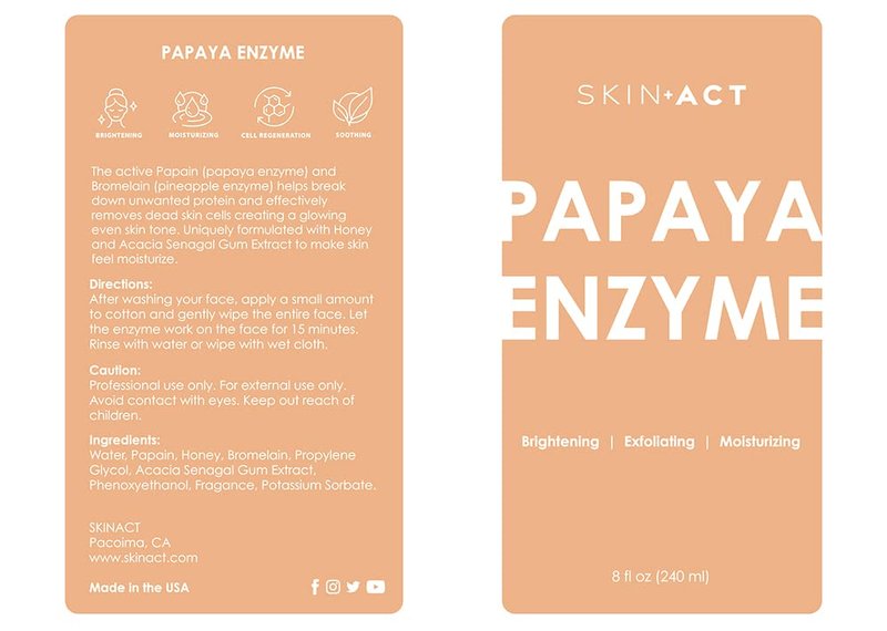 Papaya Enzyme Mask 8 oz