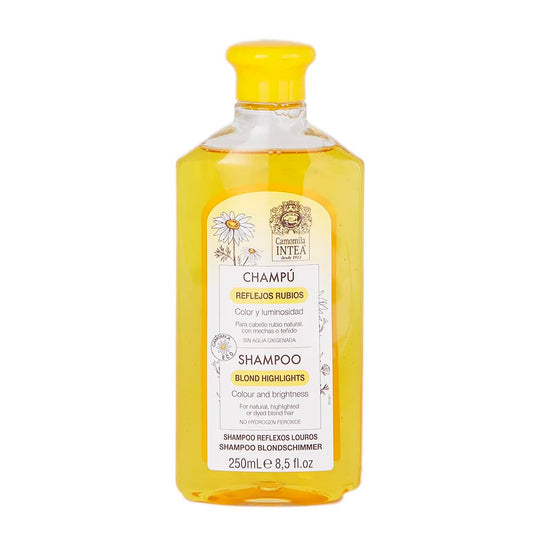 Intea Chamomile Shampoo - Premium Blonde Brightening Shampoo - Non-Ammonia, Easy Application for Natural or Dyed Hair - 8.5oz