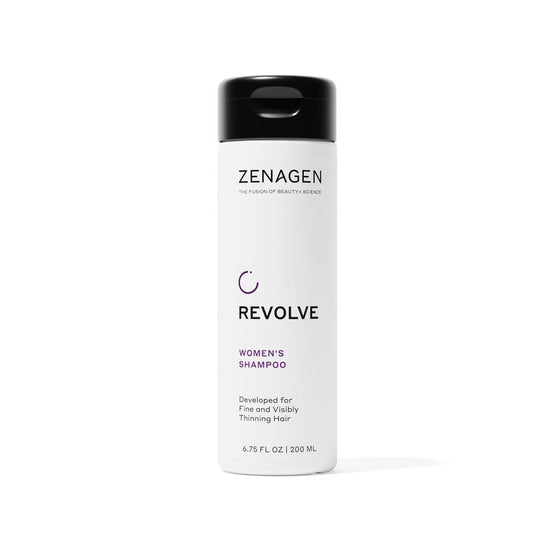 ZENAGEN Revolve Women's Thickening Shampoo | Supports Appearance of Fuller, Healthier-Looking Hair, Developed for Fine & Visibly Thinning Hair, Plant-Based, 5-Minute Treatment, 200 mL / 6.75 oz