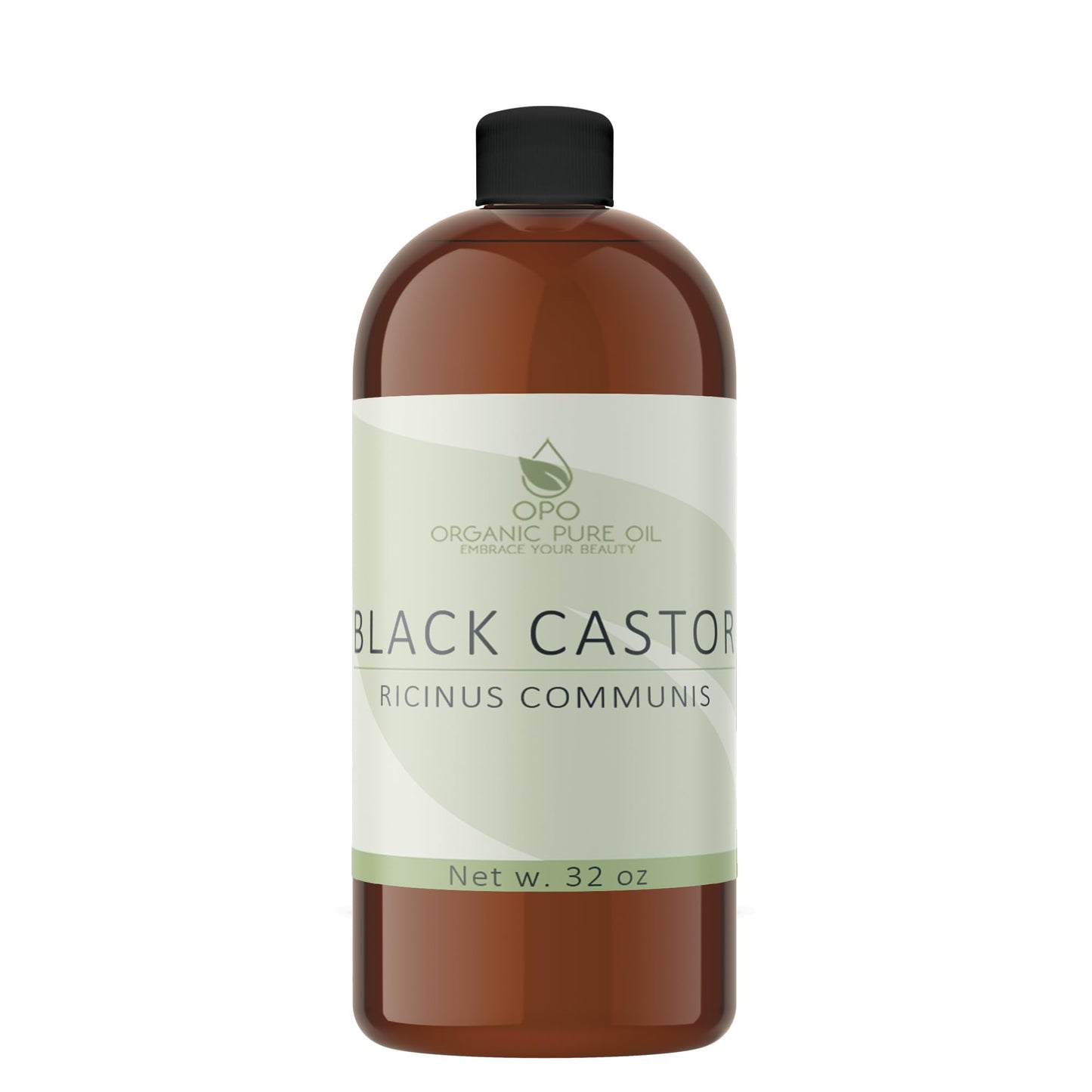 Jamaican Black Castor Oil - 32 OZ Pure, Cold Pressed, Filtered Hexane & Chemical Free, PBA-Free Plastic Caster - Hair Growth, Body, Skin - Brows, Lashes
