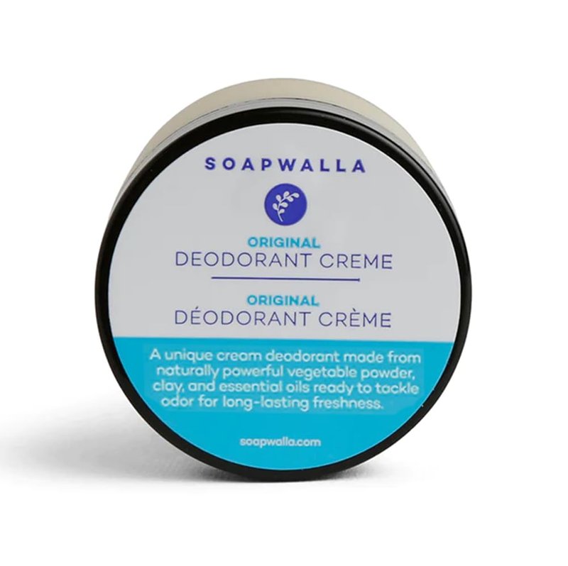 Soapwalla Natural Aluminum-Free Deodorant Cream - Vegan, Cruelty-Free | Full Size 2 oz (57 g)