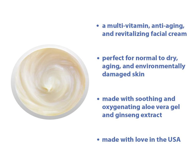 Raya Vitaplex-C Cream (305) | Moisturizing, Multi-Vitamin, Anti-Aging, and Revitalizing Face Cream for Dry, Mature | Tones and Firms | Helps Reduce Fine Lines and Wrinkles