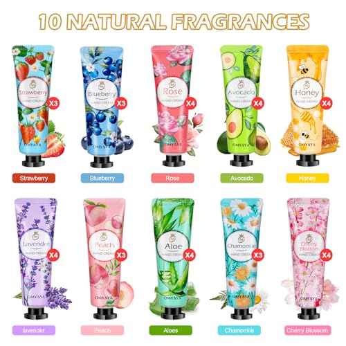 36 Pack Hand Cream Set, Hand Lotion Travel Size, Mothers Day Gifts for Mom, Teacher Appreciation Gifts, Bulk Gifts For Women Coworker, Bulk hand Cream, Mini Hand Cream, Nurse Gifts, Bridesmaid Gifts